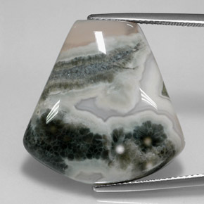 29.53克拉天然碧玉，异形，不透明