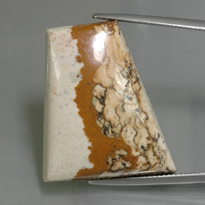 37.65克拉天然多色碧玉，异形，28.2×23.8毫米，不透明