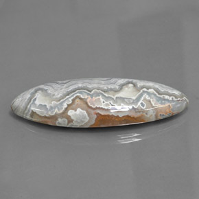 41.50克拉天然碧玉，榄尖形，不透明