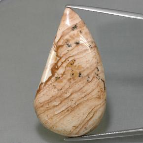 47.27克拉天然多色碧玉，异形，42.7×23.7毫米，不透明