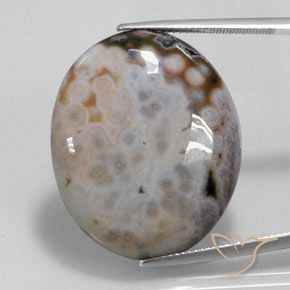36.14ct 天然 彩色 碧玉, 椭圆形, 不透明, Photo A