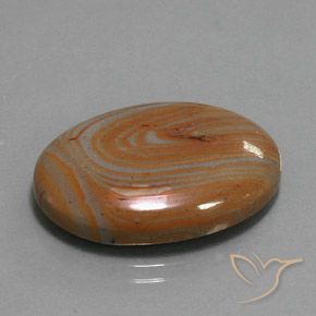 17.79克拉天然碧玉，椭圆形，不透明