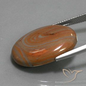 17.79克拉天然碧玉，椭圆形，不透明