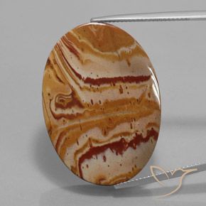 38.71ct 天然 彩色 碧玉, 椭圆形, 不透明