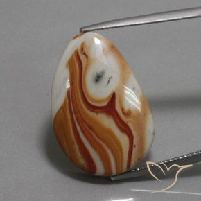 16.78ct 天然 彩色 碧玉, 花式切割, 不透明