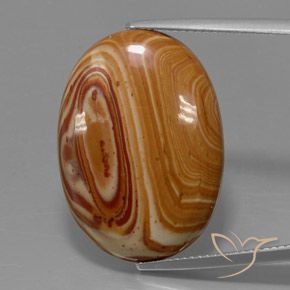 17.32ct 天然 彩色 碧玉, 椭圆形, 不透明