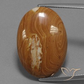 19.27ct 天然 彩色 碧玉, 椭圆形, 不透明