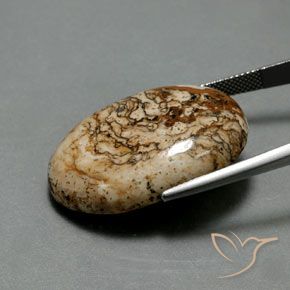37.73克拉天然碧玉，椭圆形，不透明