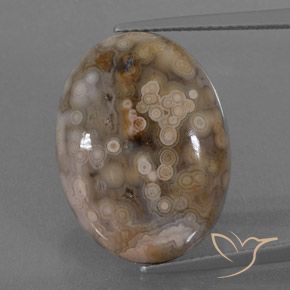 15.78ct 天然 彩色 碧玉, 椭圆形, 不透明