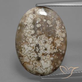 9.07ct 天然 彩色 碧玉, 椭圆形, 不透明
