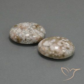 21.62克拉天然碧玉，椭圆形，不透明