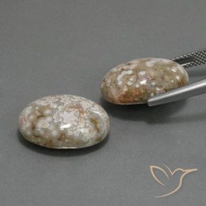 21.62克拉天然碧玉，椭圆形，不透明