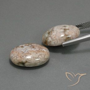 21.58克拉天然碧玉，椭圆形，不透明