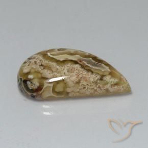 11.24克拉天然碧玉，花式切割，不透明