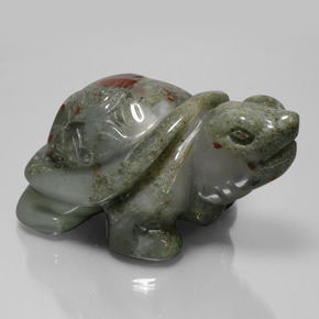 630.04克拉天然多色碧玉，异形，65.3×45.9毫米，不透明
