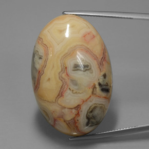 62.14克拉天然碧玉，椭圆形切割，不透明