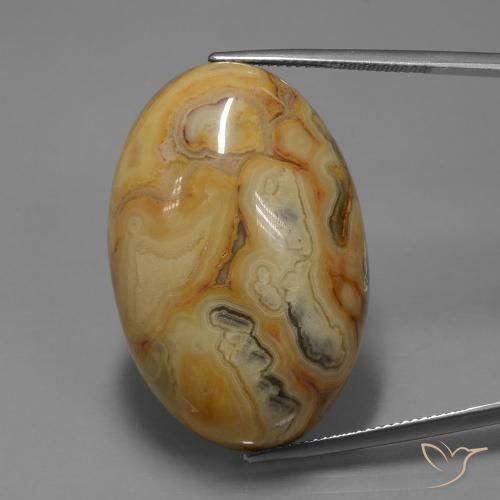 58.72ct 天然 彩色 碧玉, 椭圆形, 不透明