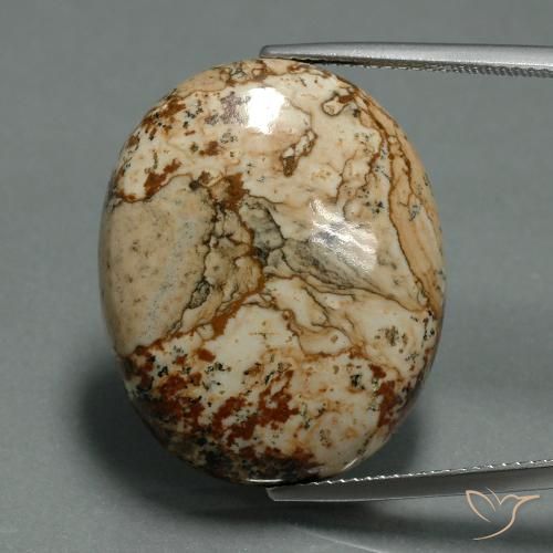 30.15ct 天然 彩色 碧玉, 椭圆形, 不透明