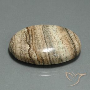40.60克拉天然碧玉，椭圆形，不透明