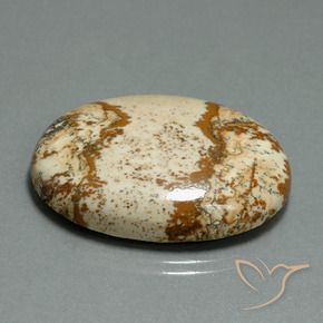 43.57克拉天然碧玉，椭圆形，不透明