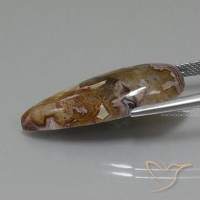 15.06克拉天然碧玉，梨形，不透明