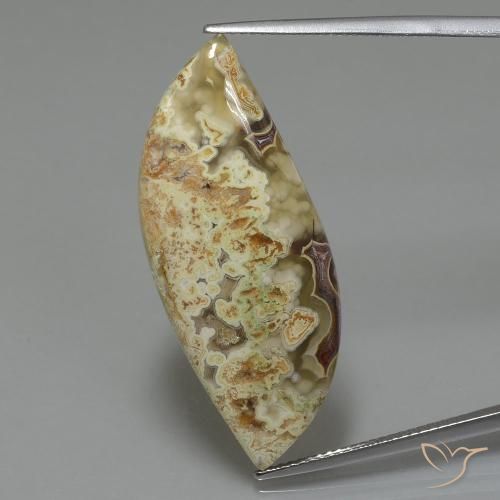 18.71ct 天然 彩色 碧玉, 花式切割, 不透明