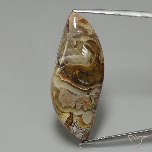 22.13ct 天然 彩色 碧玉, 花式切割, 不透明