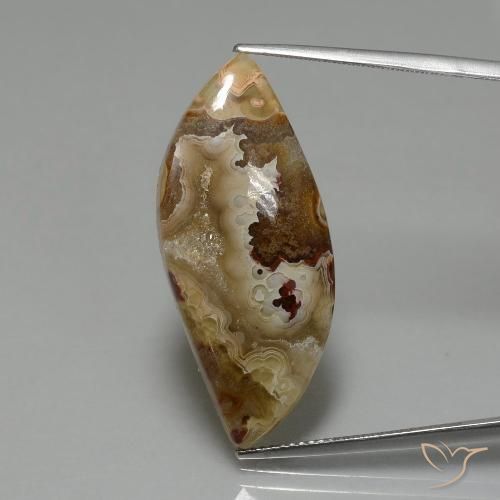 17.84ct 天然 彩色 碧玉, 花式切割, 不透明