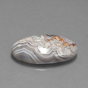 13.07克拉天然多色碧玉，椭圆形切割，23.9×13.8毫米，不透明