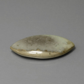 15.89克拉天然碧玉，榄尖形，不透明