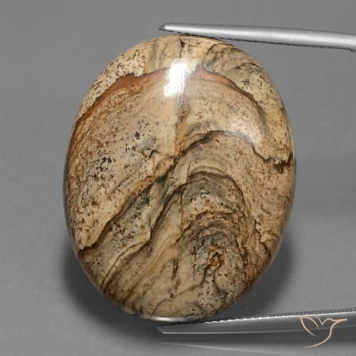 45.92ct 天然 彩色 碧玉, 椭圆形, 不透明