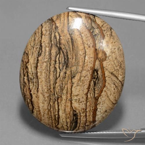 48.53ct 天然 彩色 碧玉, 椭圆形, 不透明