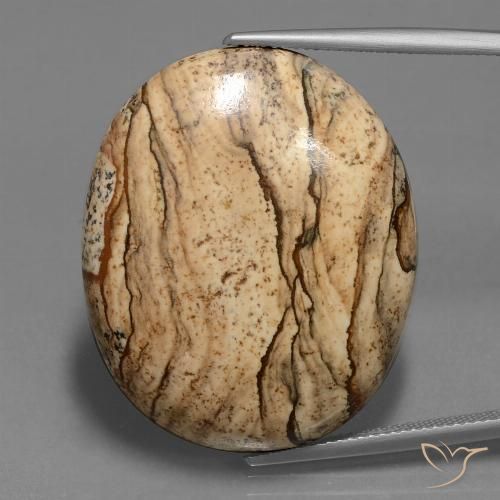 41.04ct 天然 彩色 碧玉, 椭圆形, 不透明