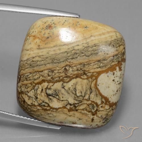 38.72ct 天然 彩色 碧玉, 软垫, 不透明