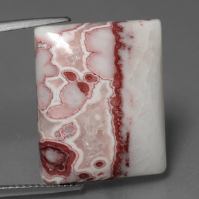 20.57克拉天然碧玉，狭长方形，不透明