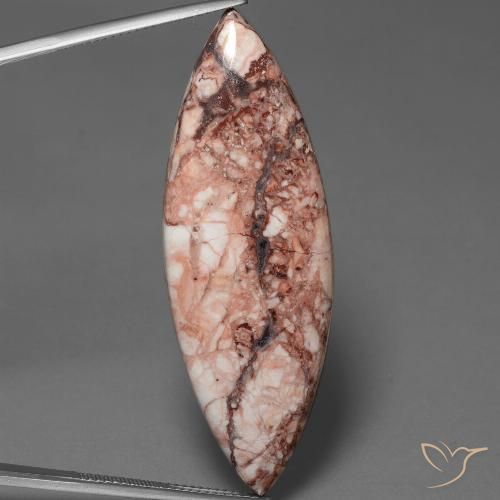 38.36ct 天然 彩色 碧玉, 榄尖形, 不透明