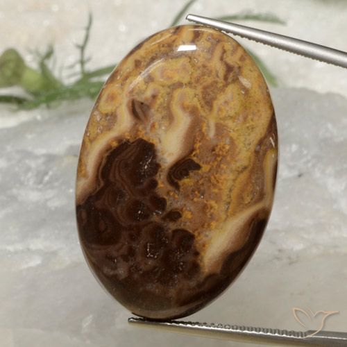 36.78ct 天然 彩色 碧玉, 椭圆形, 不透明