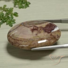 26.89克拉天然碧玉，椭圆形，不透明