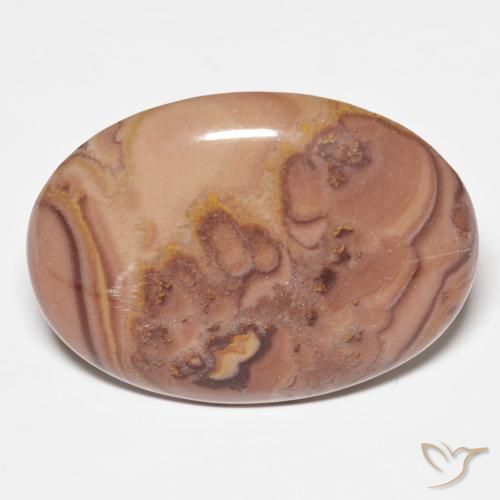 22.10ct 天然 彩色 碧玉, 椭圆形, 不透明
