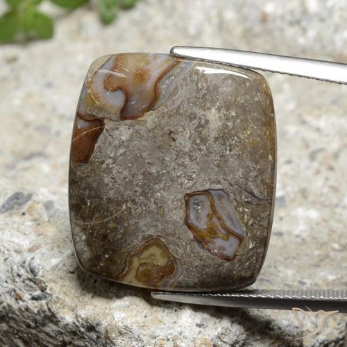 18.40ct 天然 彩色 碧玉, 软垫, 不透明