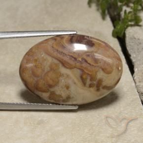 15.35克拉天然碧玉，椭圆形，不透明