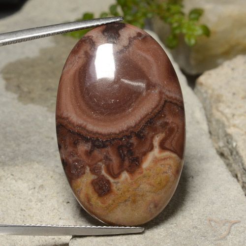 26.25ct 天然 彩色 碧玉, 椭圆形, 不透明