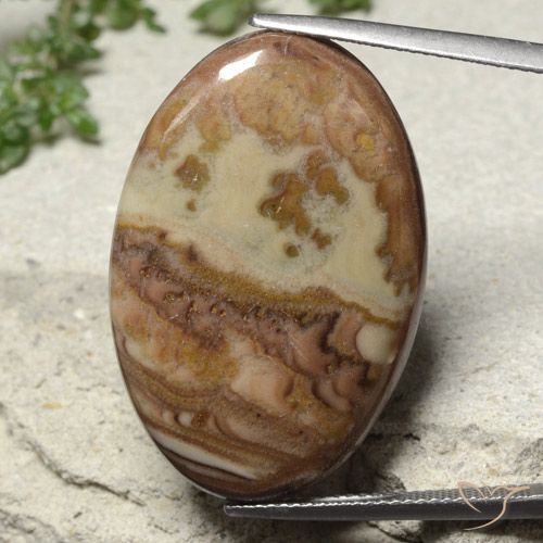23.45ct 天然 彩色 碧玉, 椭圆形, 不透明