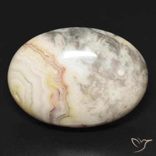 46.47ct 天然 彩色 碧玉, 椭圆形, 不透明