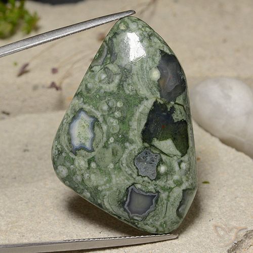 41.76ct 天然 彩色 碧玉, 花式切割, 不透明