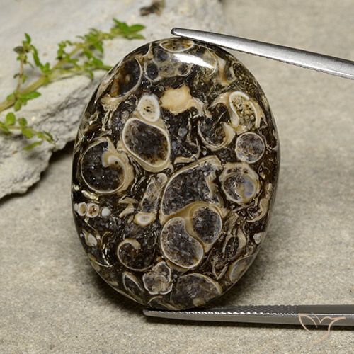 40.36ct 天然 彩色 碧玉, 椭圆形, 不透明