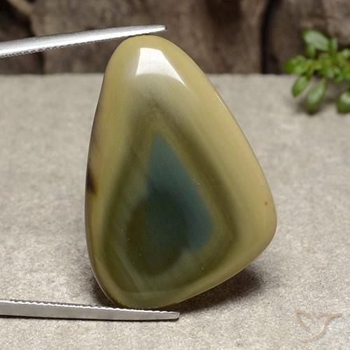 27.27ct 天然 彩色 碧玉, 花式切割, 不透明