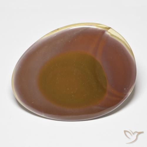 109.78ct 天然 彩色 碧玉, 椭圆形, 不透明