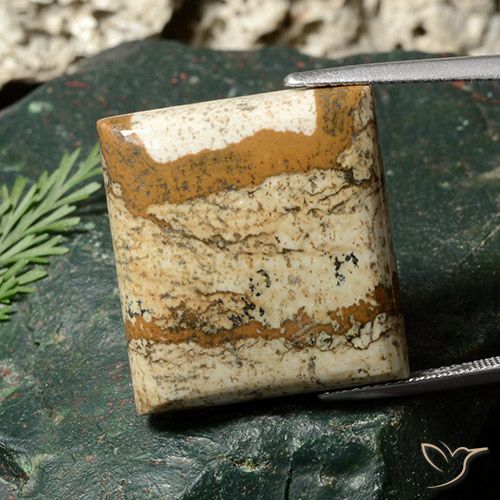 33.26ct 天然 彩色 碧玉, 狭长方形, 不透明
