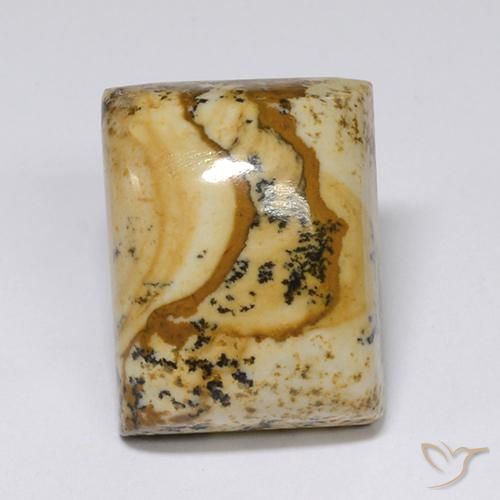 15.56ct 天然 彩色 碧玉, 狭长方形, 不透明